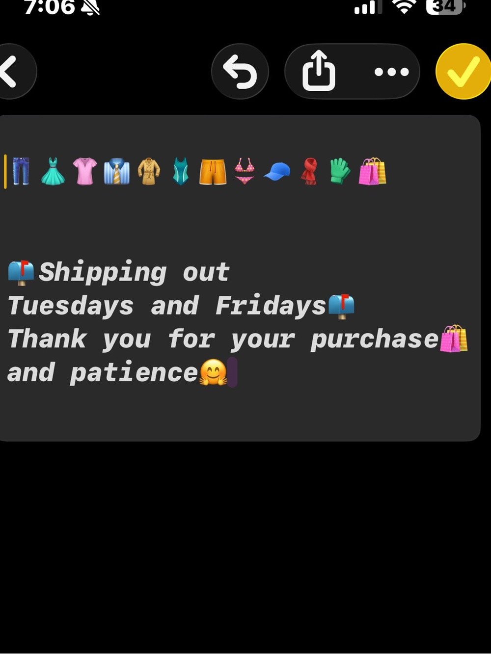 Hi there🤗 Please make offers if there is something you like🤗